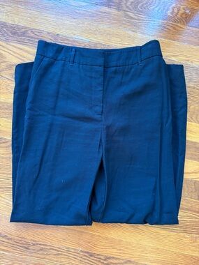 Mango Black Wide-Leg Trousers